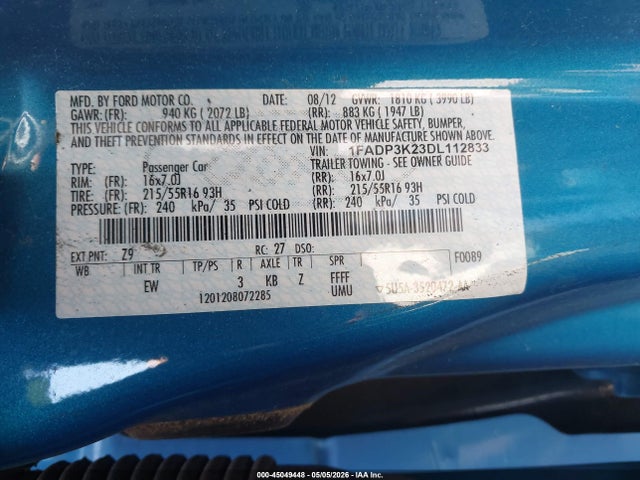 Ford Focus Se