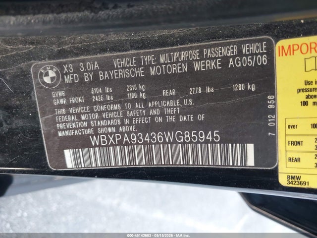 BMW X Series 3.0i