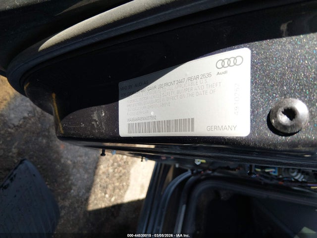 Audi A4 Premium Plus 45 Tfsi S Line Quattro S Tronic