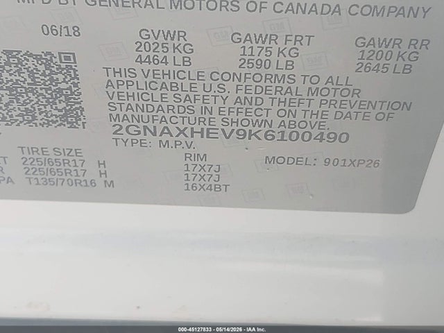 Chevrolet Equinox Ls