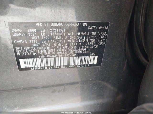Subaru Ascent Premium