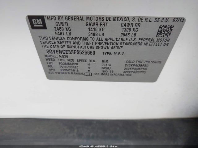 Cadillac SRX Performance Collection