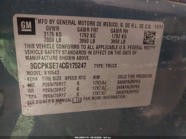 Chevrolet Silverado 1500 Lt