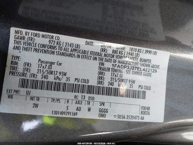 Ford Focus Titanium