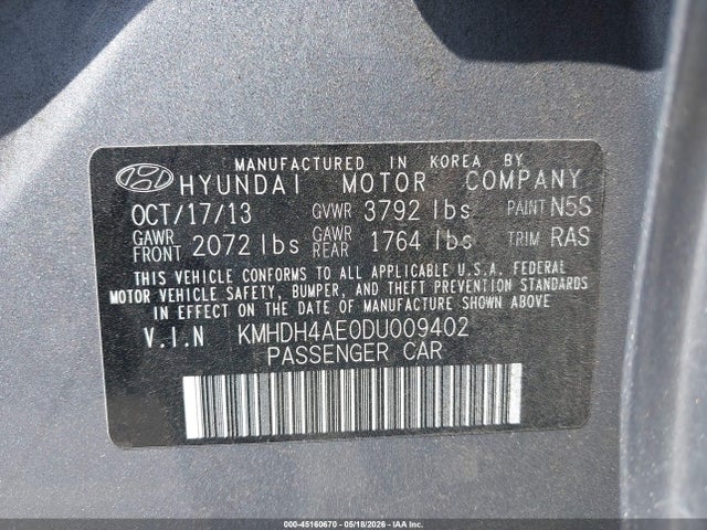 Hyundai ELANTRA Gls