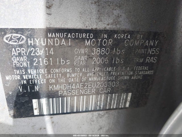 Hyundai ELANTRA Se