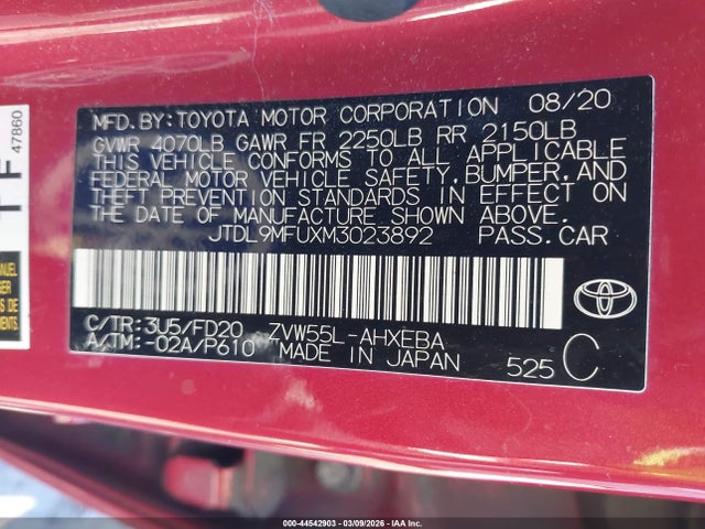 Toyota Prius Le Awd-e