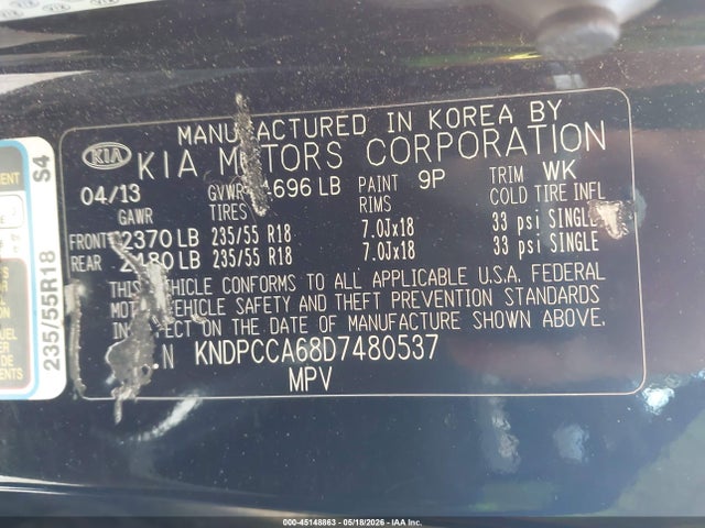 Kia Sportage Sx
