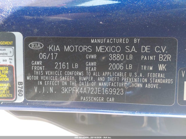 Kia Forte Lx