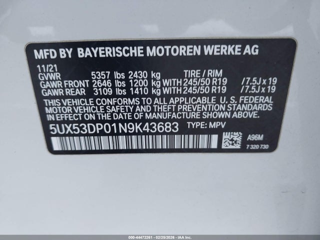BMW X Series Xdrive30i