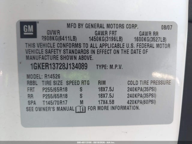 GMC Acadia Sle-1