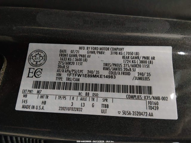 Ford F-150 Lariat