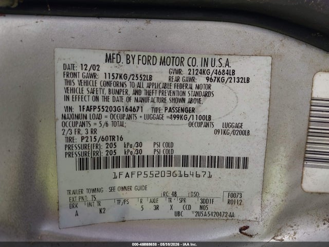 Ford Taurus Ses