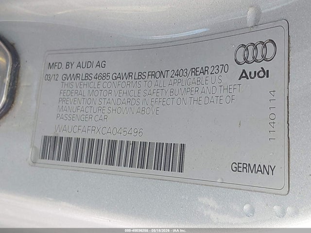 Audi A5 2.0t Premium