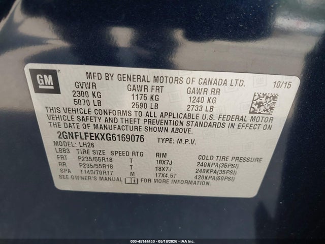 Chevrolet Equinox Lt