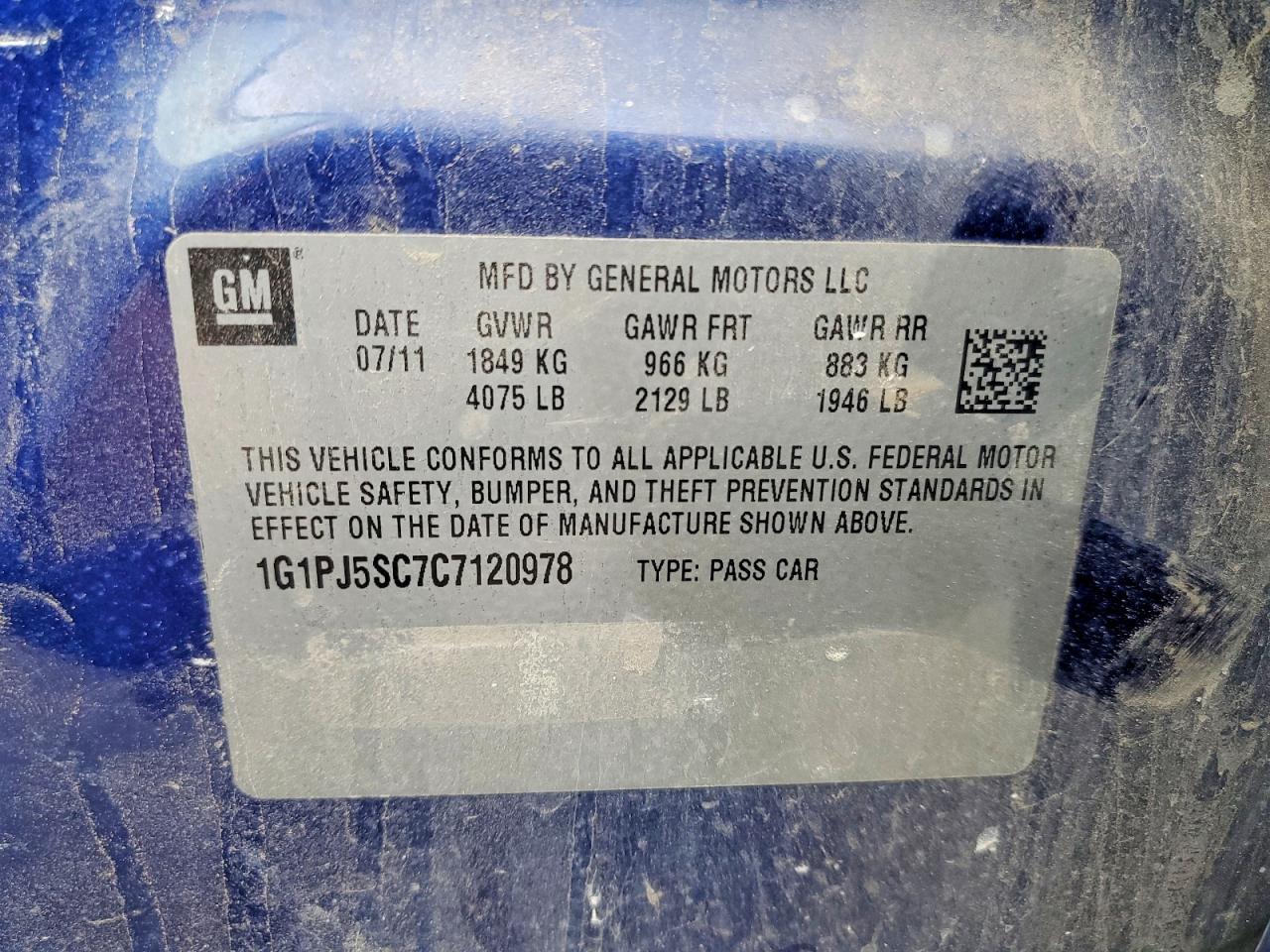 Chevrolet Cruze Eco