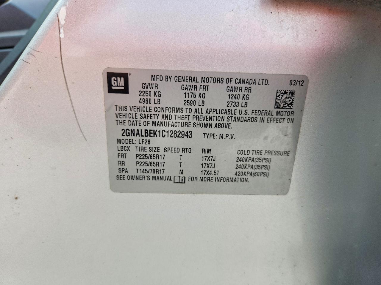Chevrolet Equinox Ls