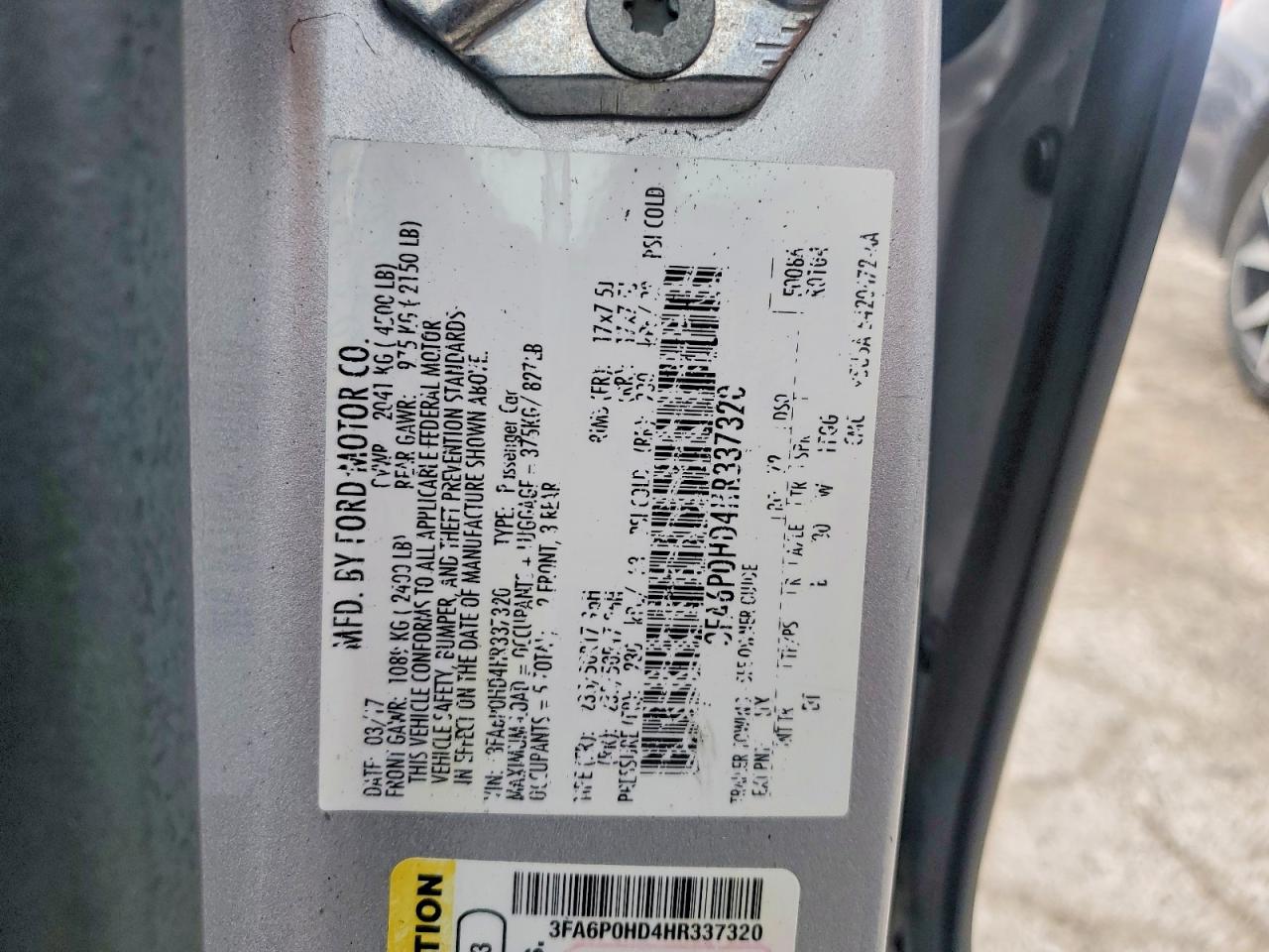 Ford Fusion Se