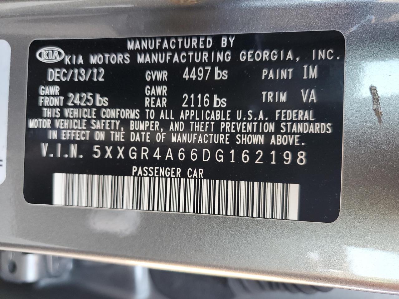 Kia Optima Sx