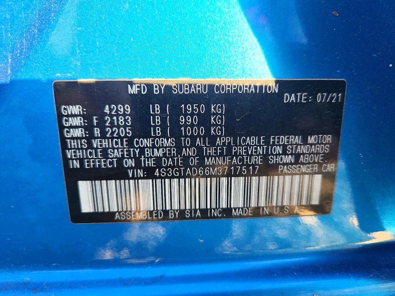 Subaru Impreza Premium