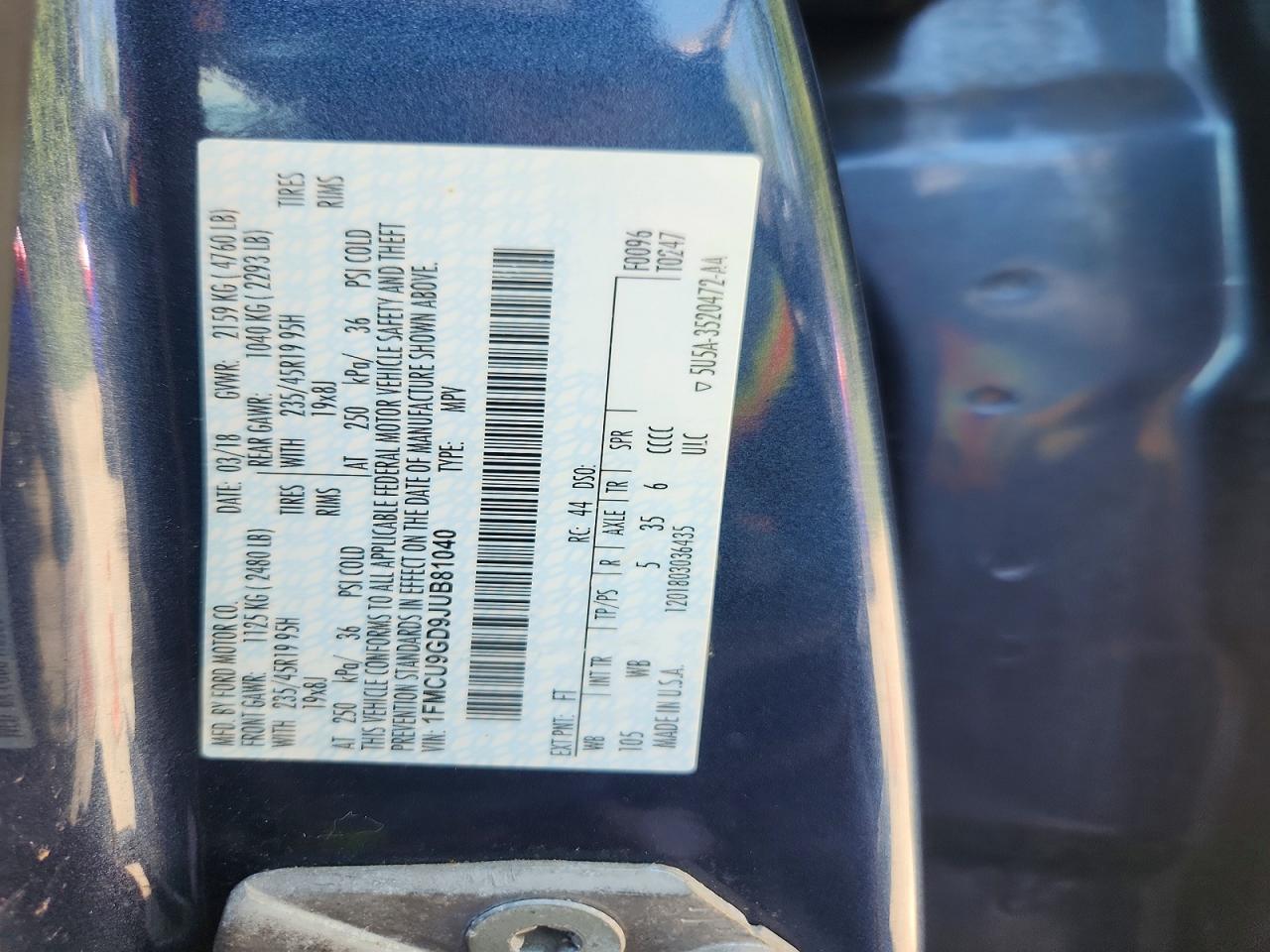Ford Escape Se
