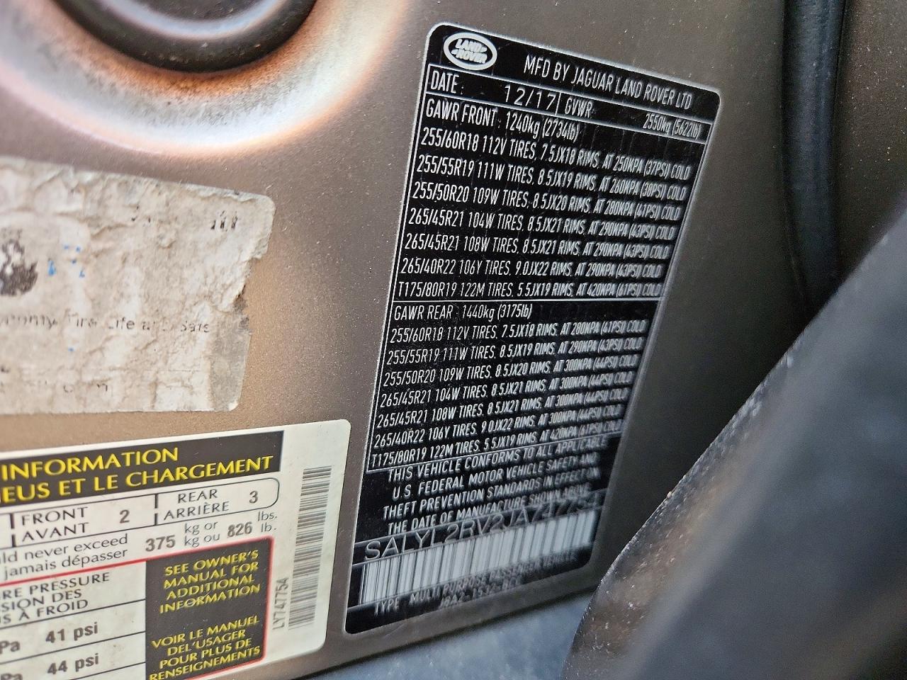 Land Rover Range Rover R-dynamic Se