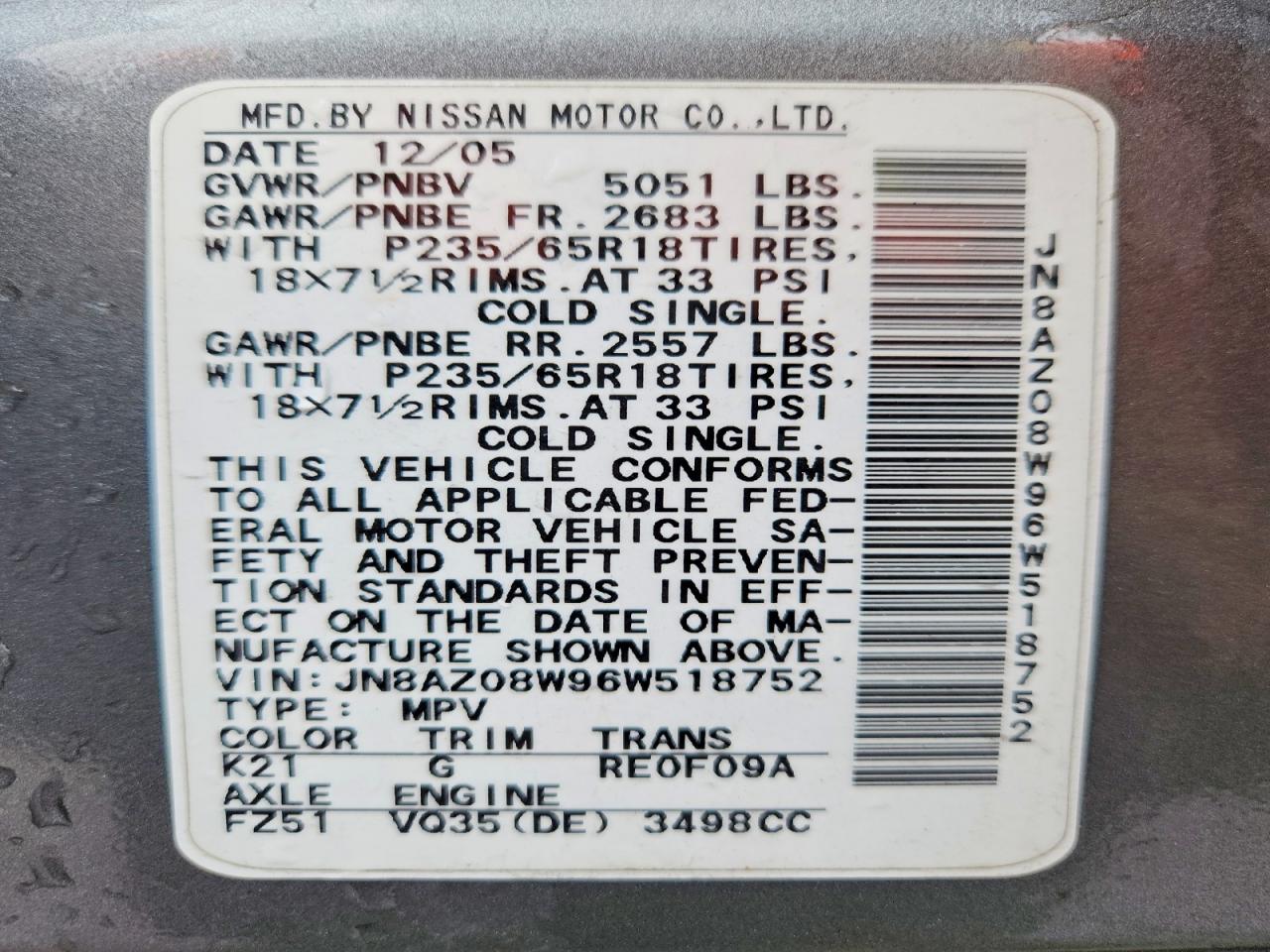 Nissan Murano S