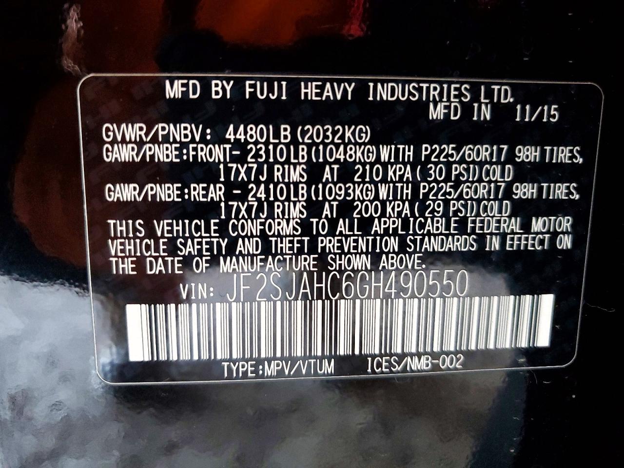 Subaru Forester 2.5i Limited