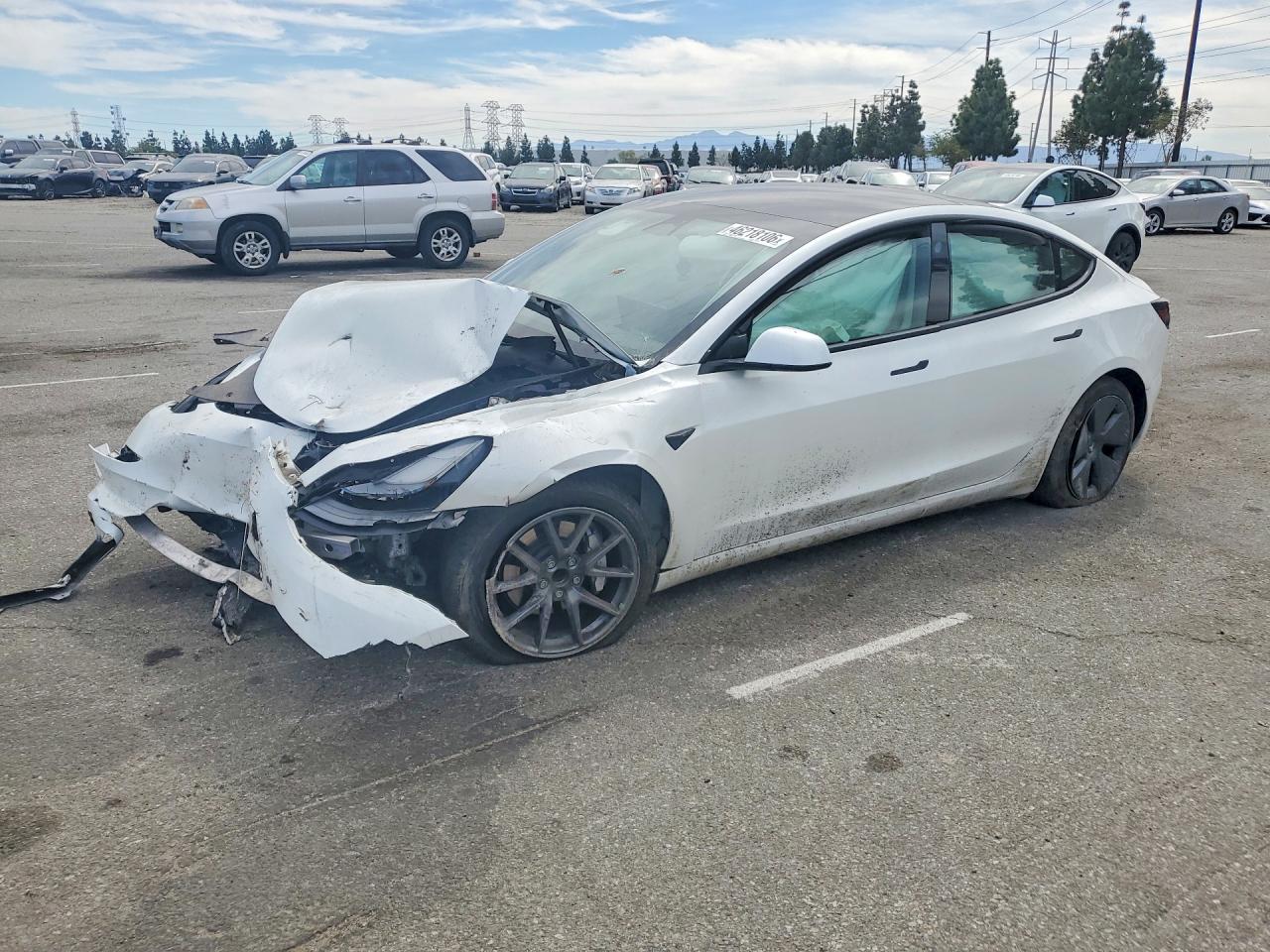Salvage Tesla Model 3 Image