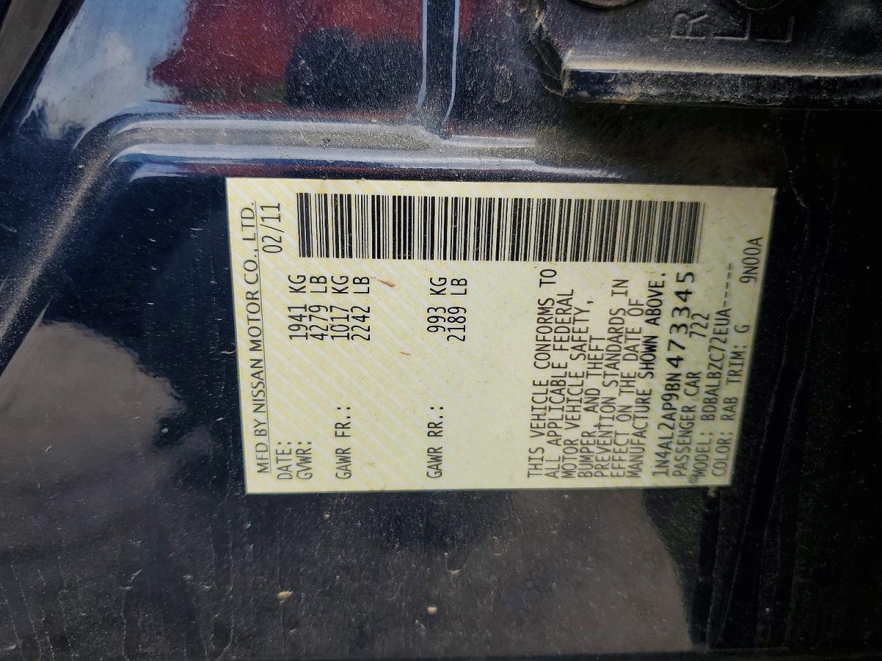 Nissan Altima 2.5
