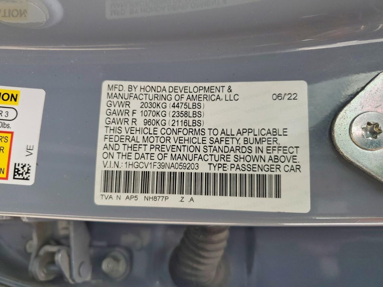 Honda Accord Sport