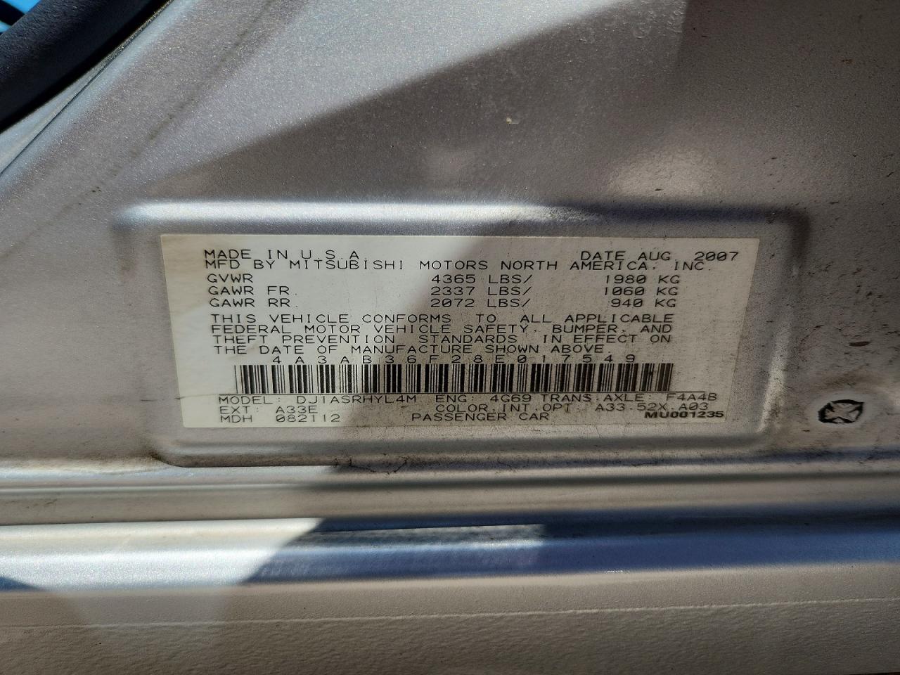 Mitsubishi Galant Es