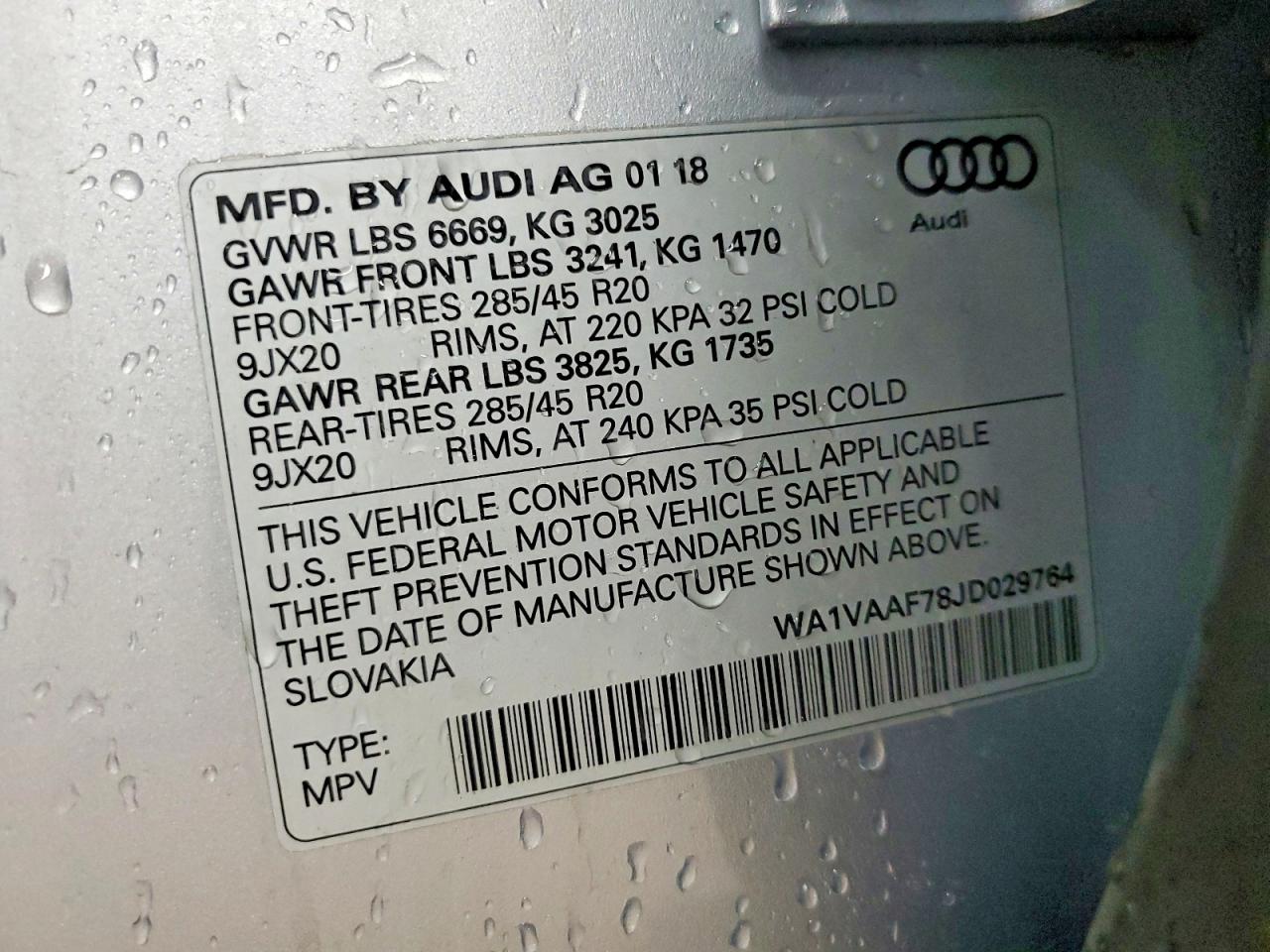 Audi Q7 Prestige