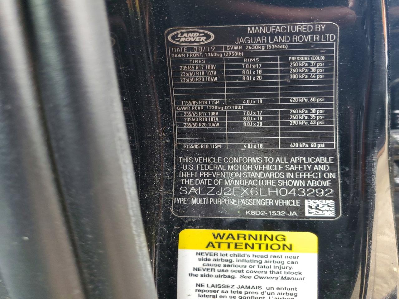 Land Rover Range Rover S