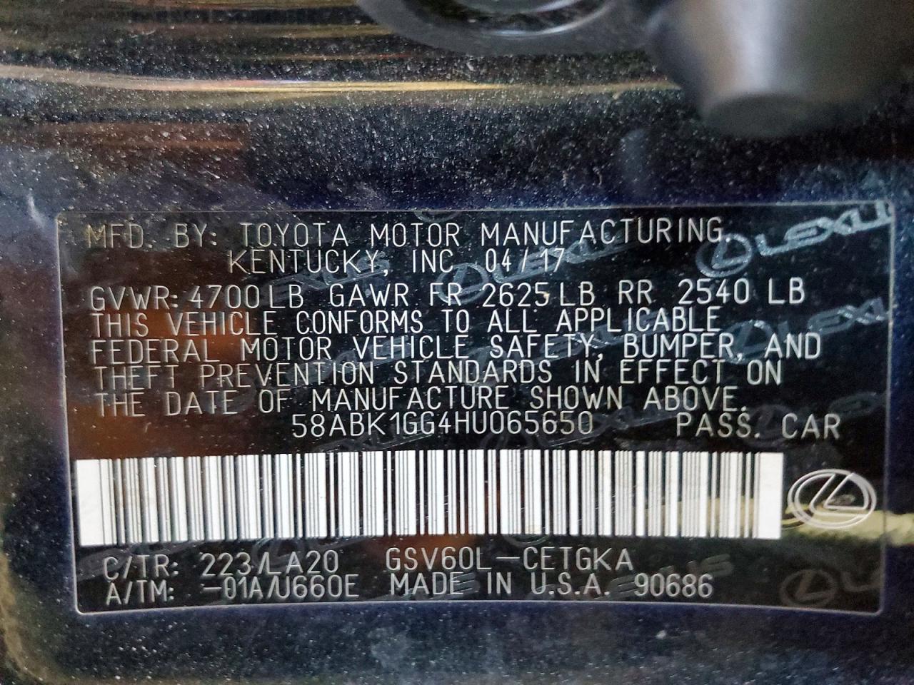 Lexus Es Base