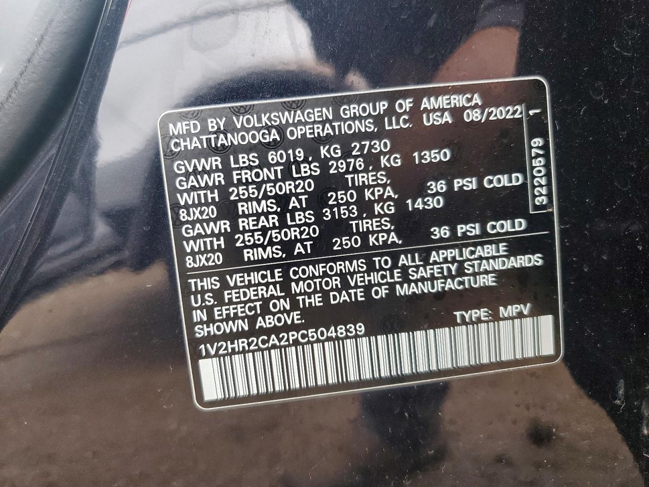 Volkswagen Atlas Se