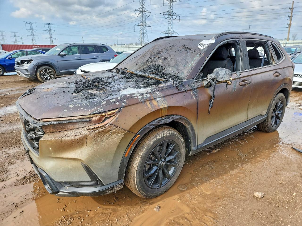 Salvage Honda Crv Image
