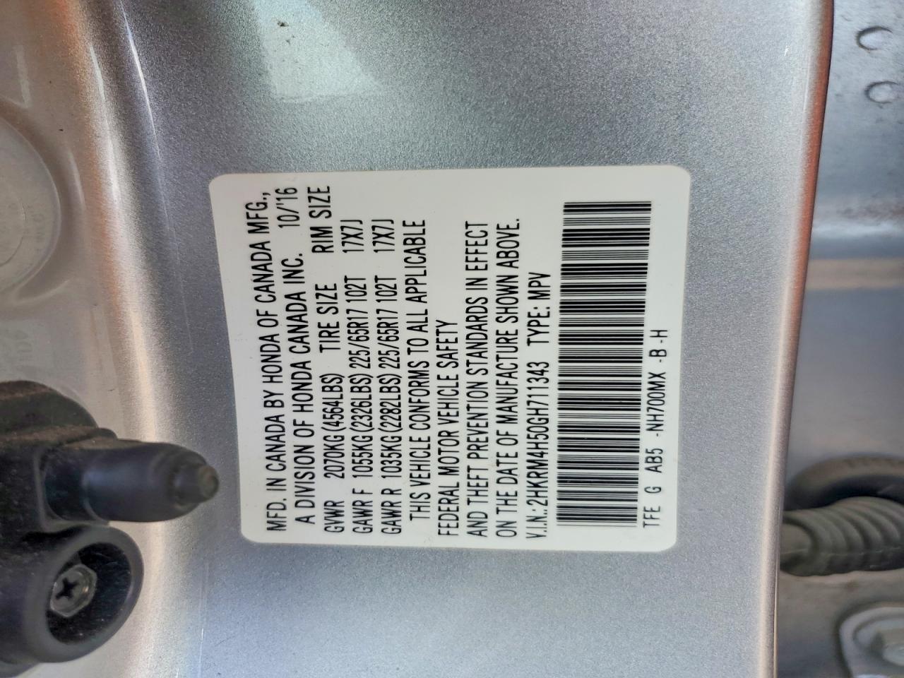 Honda Crv Ex