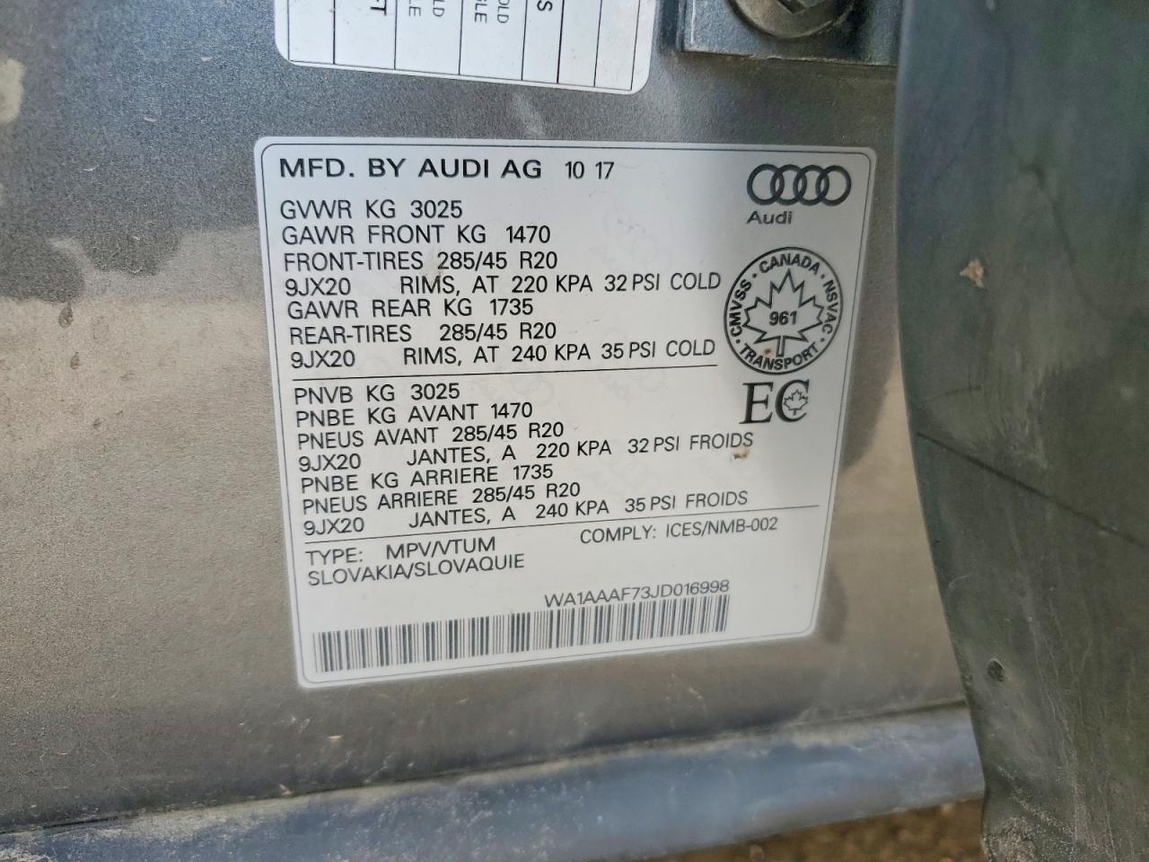 Audi Q7 Premium