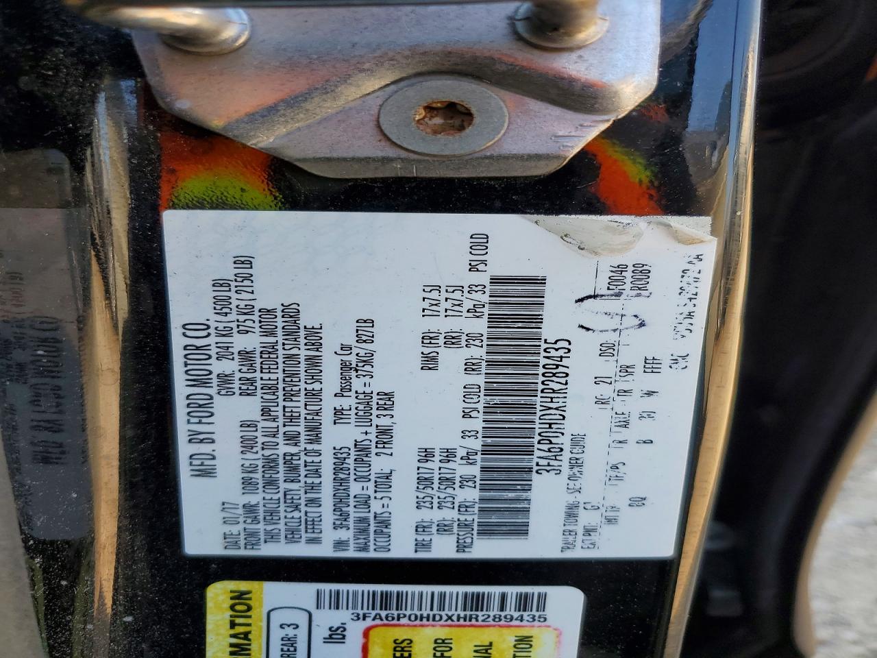 Ford Fusion Se