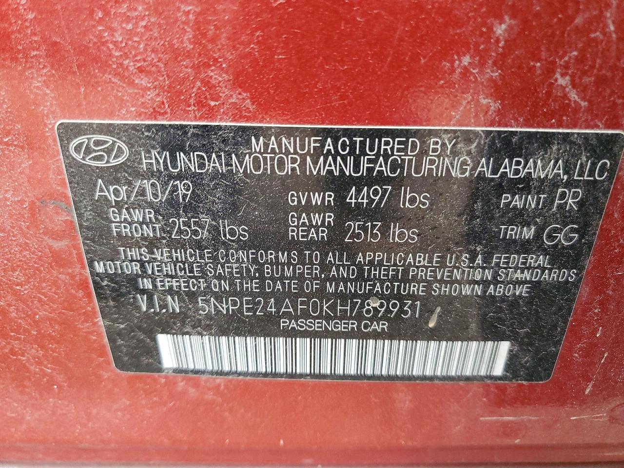 Hyundai SONATA Se