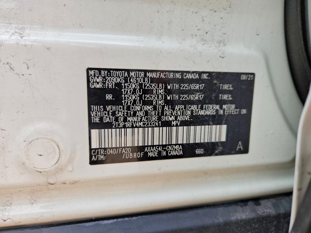 Toyota RAV4 Xle