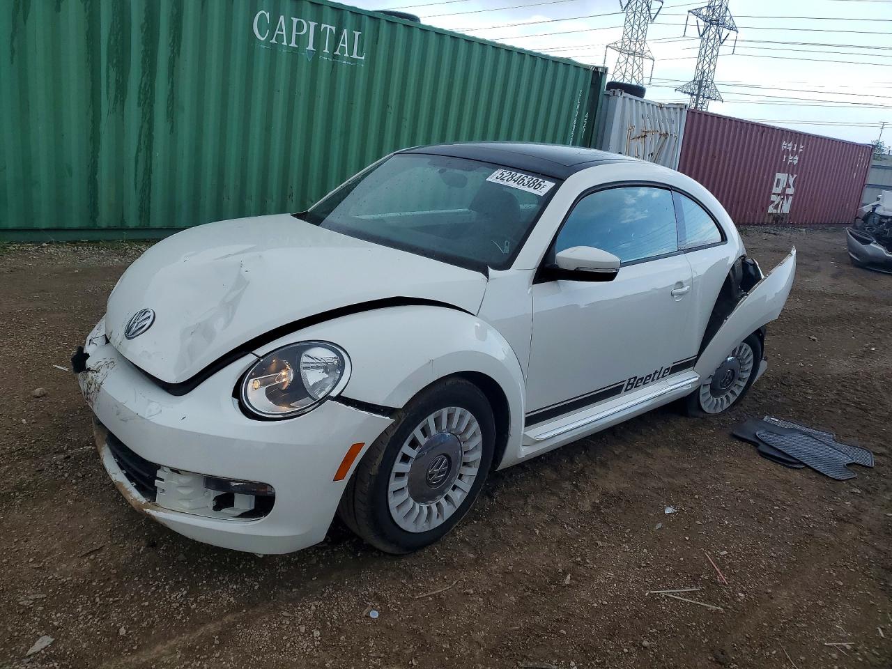 Salvage Volkswagen Beetle Image