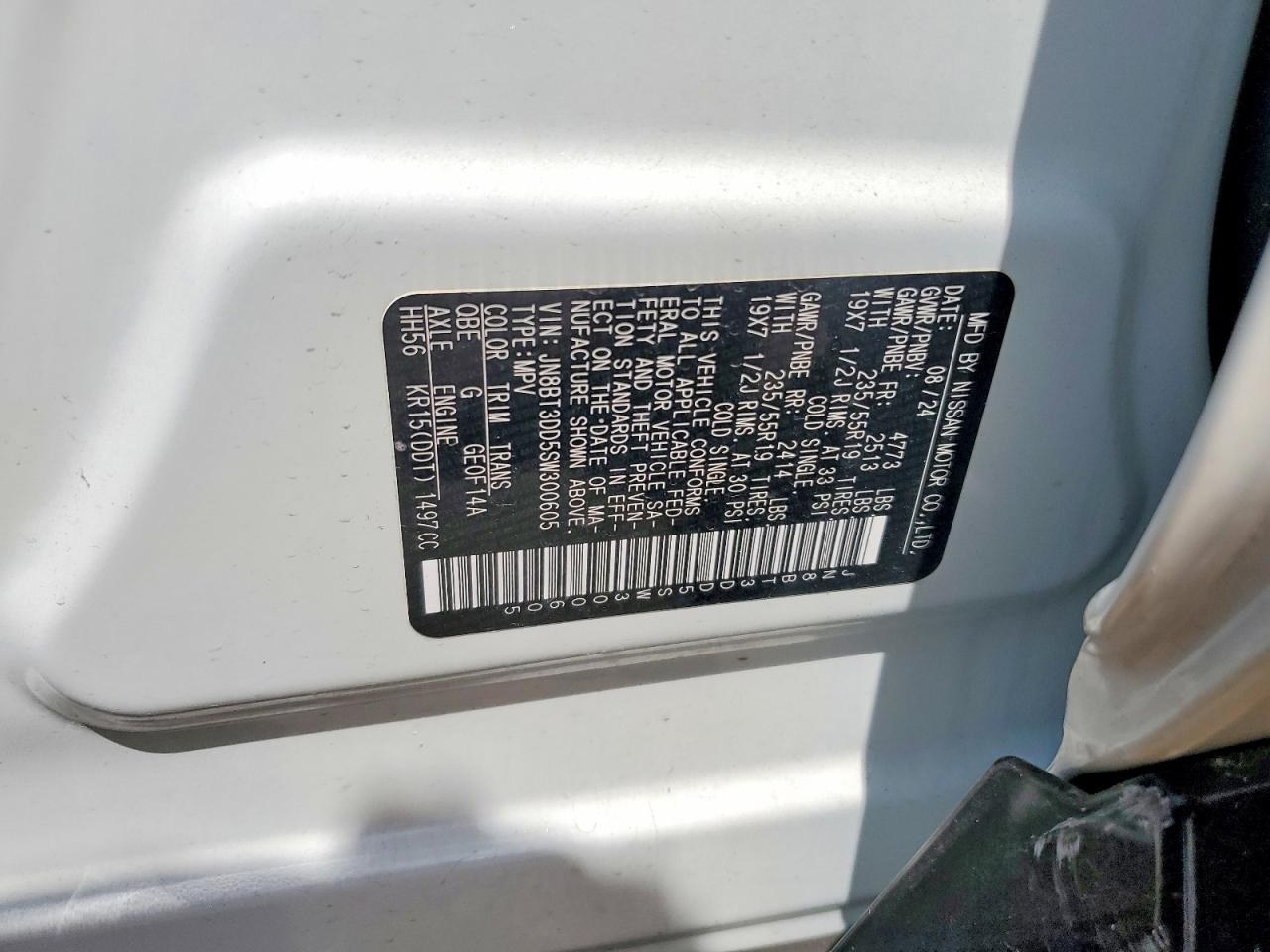 Nissan Rogue Platinum