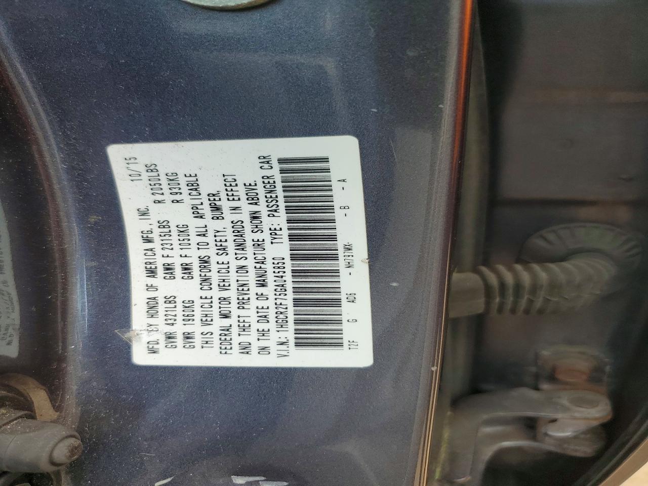 Honda Accord Ex