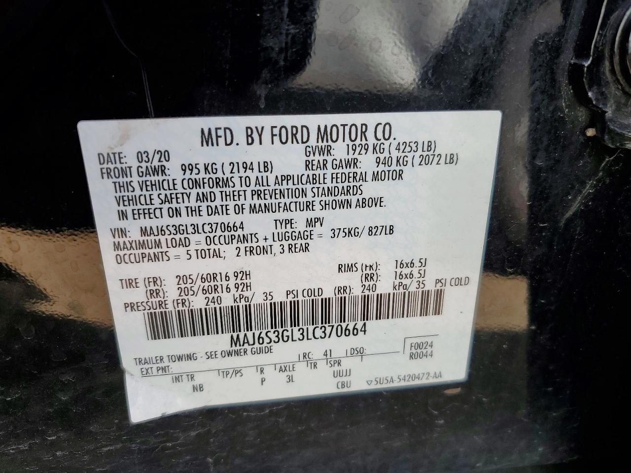 Ford EcoSport Se