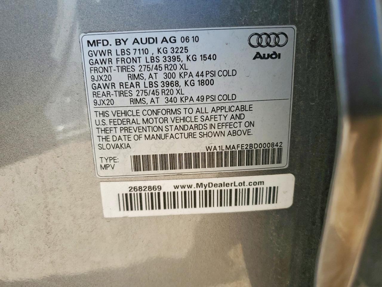 Audi Q7 Premium Plus
