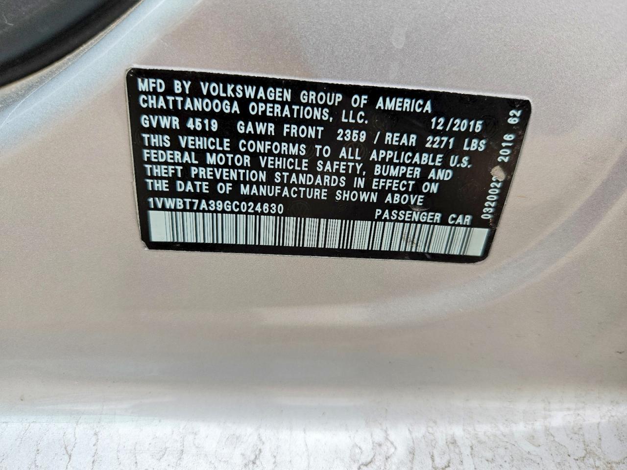 Volkswagen Passat Se