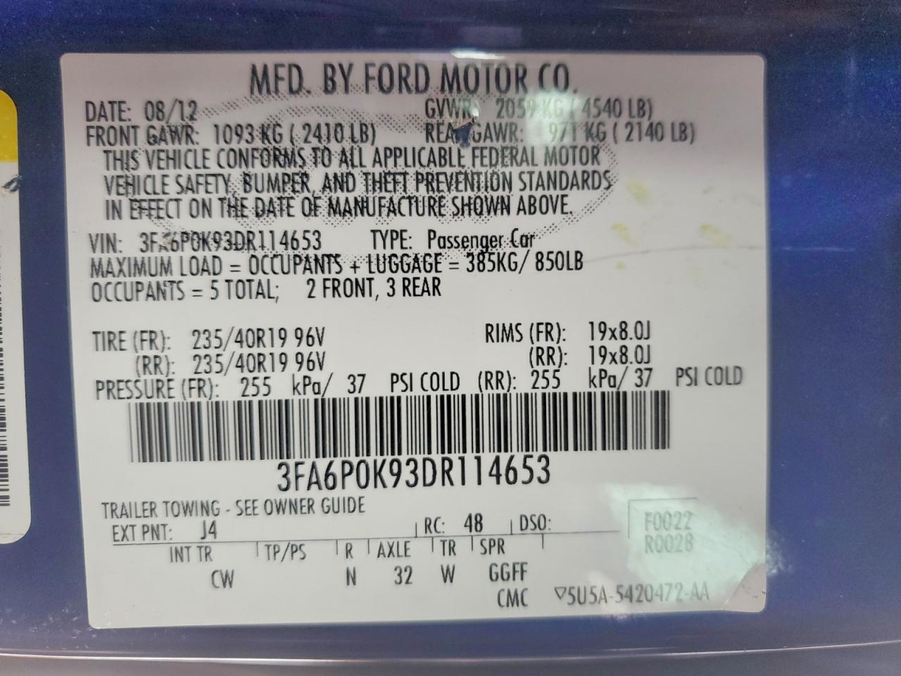Ford Fusion Titanium