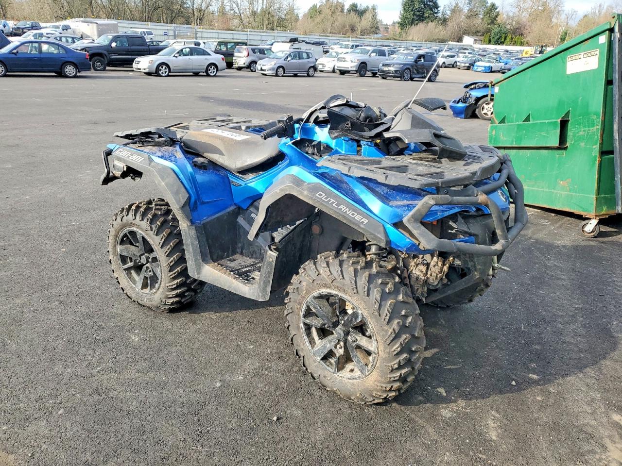 Salvage Can-Am Atv Image